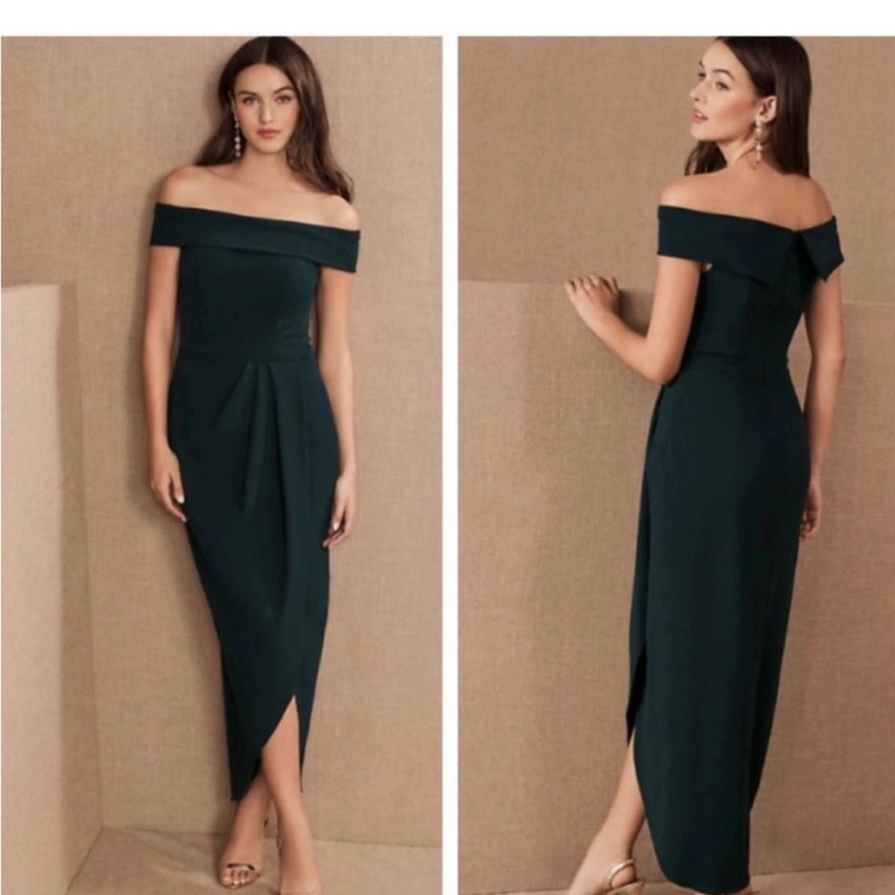 Green BH LDN Anthropologie Dress